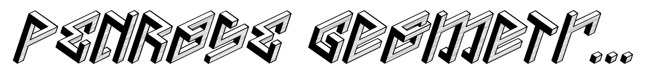 PENROSE Geometric Italic